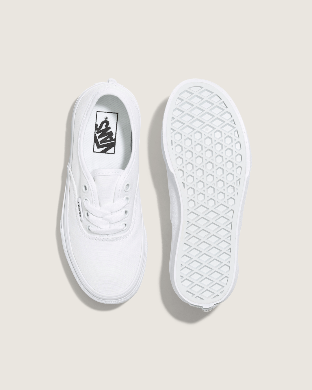 Kids Authentic True White Shoes | Vans sale