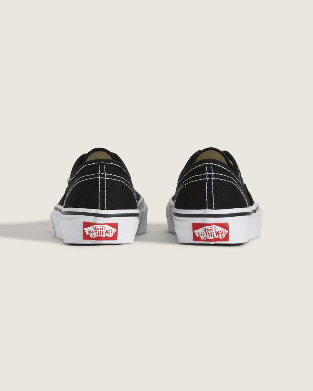 Kids Authentic Black/True White Shoes | Vans online