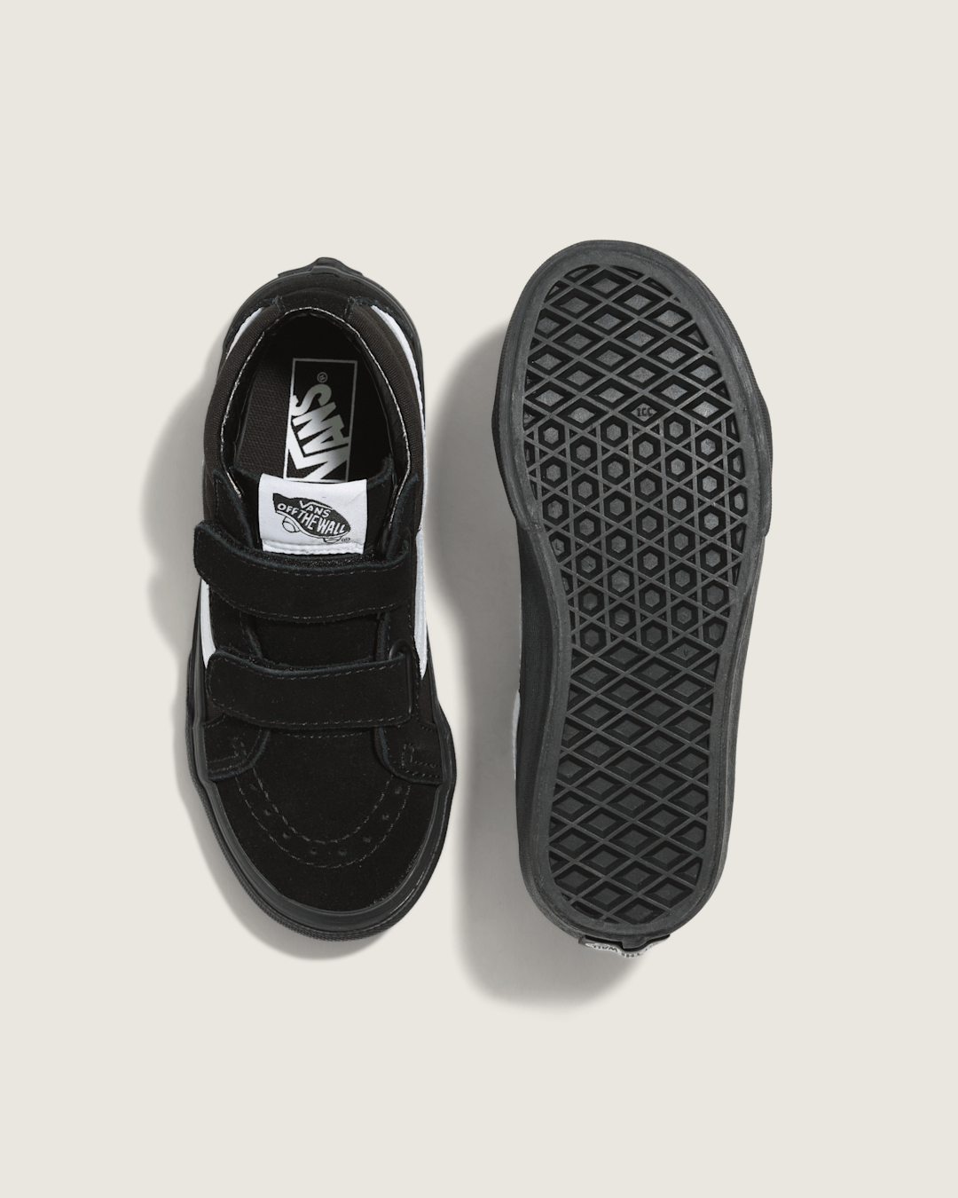 Little Kids Sk8-Mid V Shoe in Blackout | Vans sale