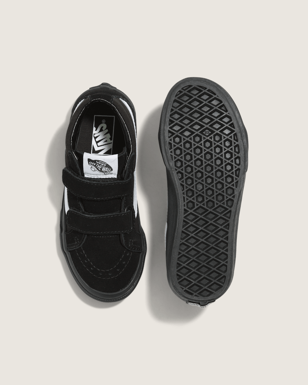 Little Kids Sk8-Mid V Shoe in Blackout | Vans sale