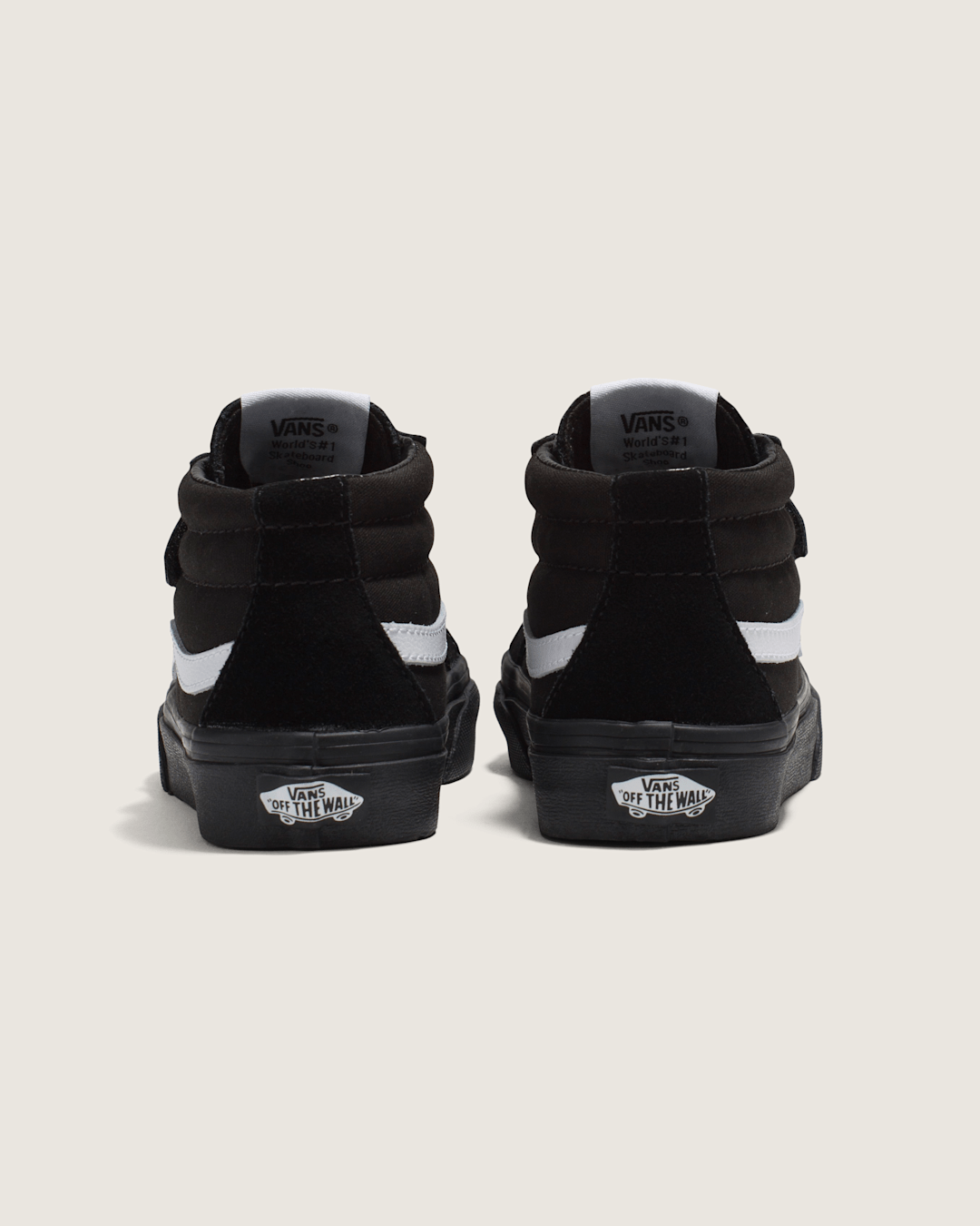 Little Kids Sk8-Mid V Shoe in Blackout | Vans sale