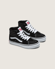 Kids Sk8-Hi Black/True White Shoes | Vans online