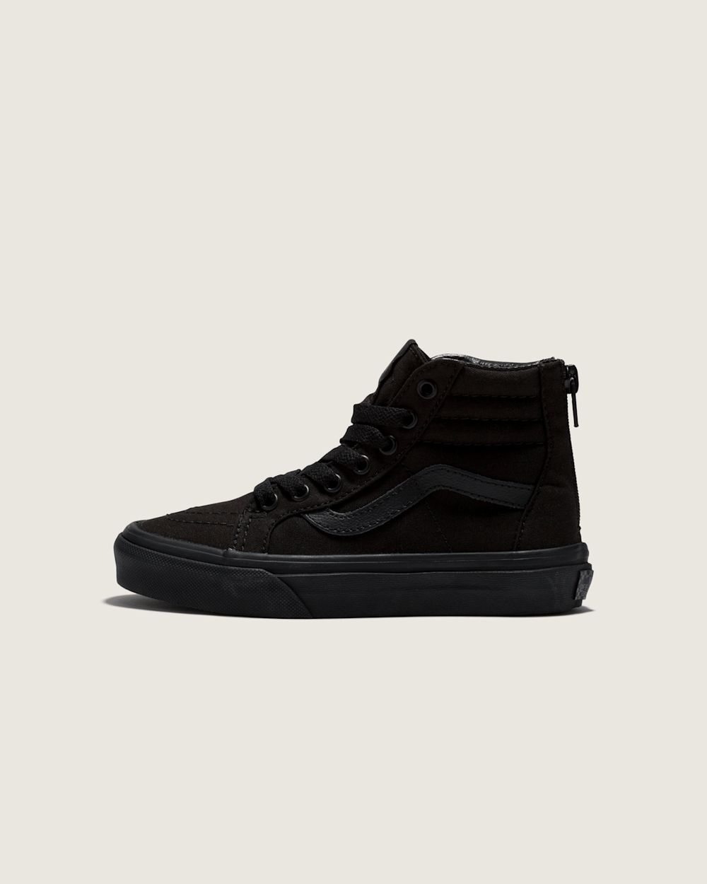 Little Kids Sk8-Hi Zip Checkerboard Shoe in Checkerboard Black / Black | Vans outlet