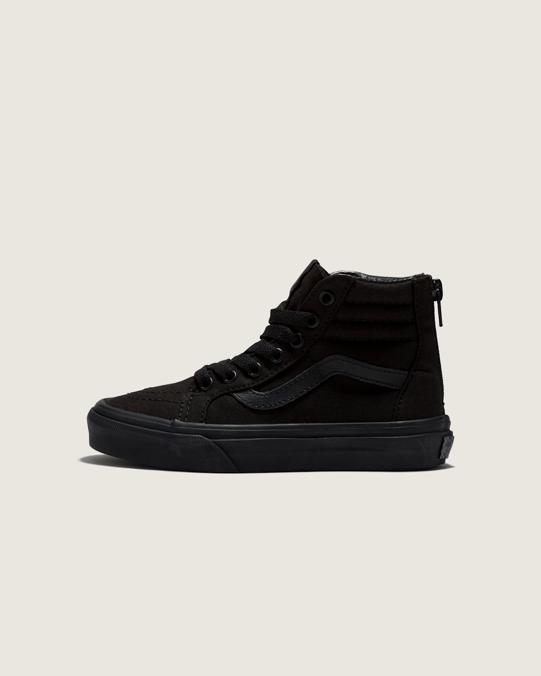 Little Kids Sk8-Hi Zip Checkerboard Shoe in Checkerboard Black / Black | Vans outlet