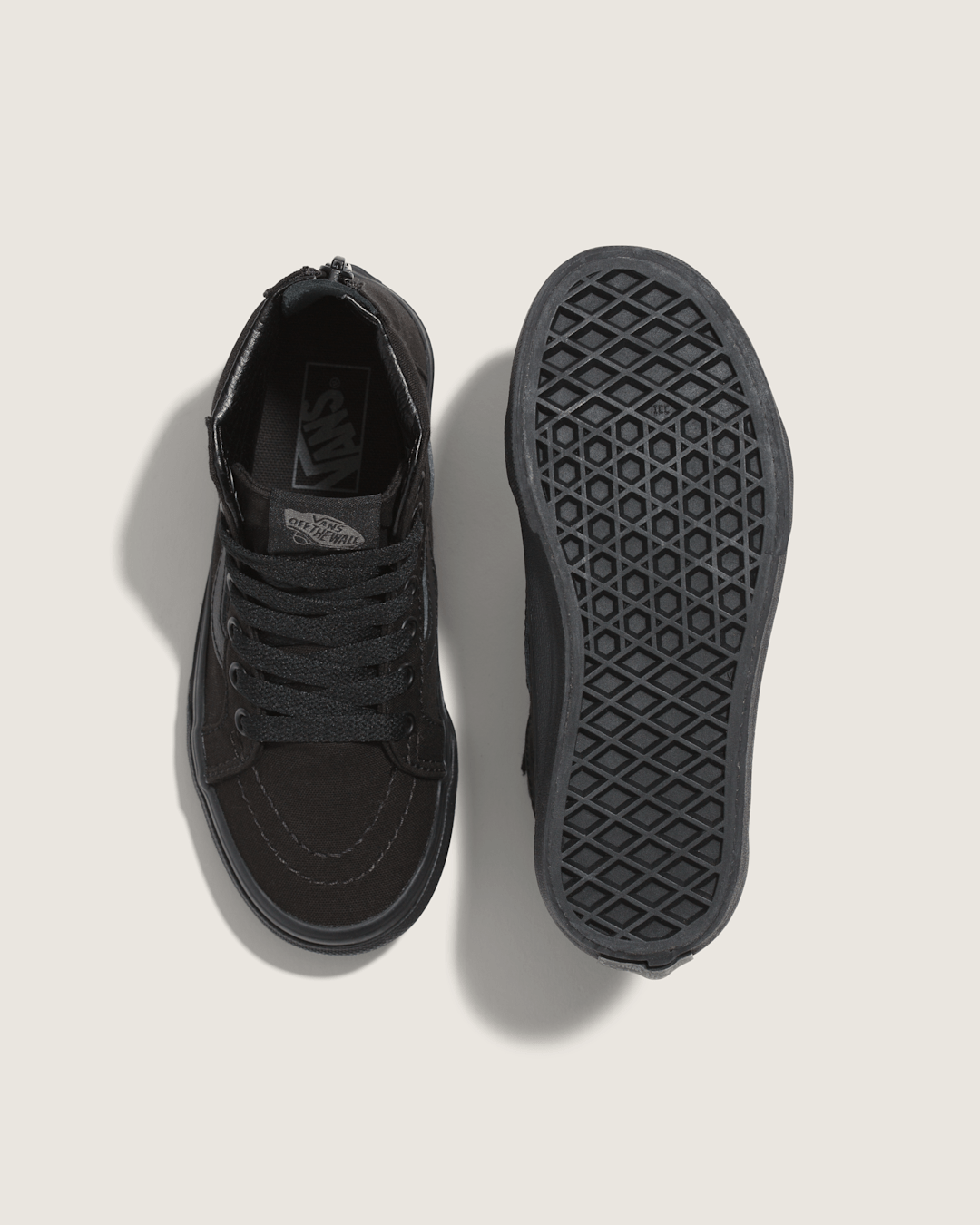Little Kids Sk8-Hi Zip Checkerboard Shoe in Checkerboard Black / Black | Vans outlet