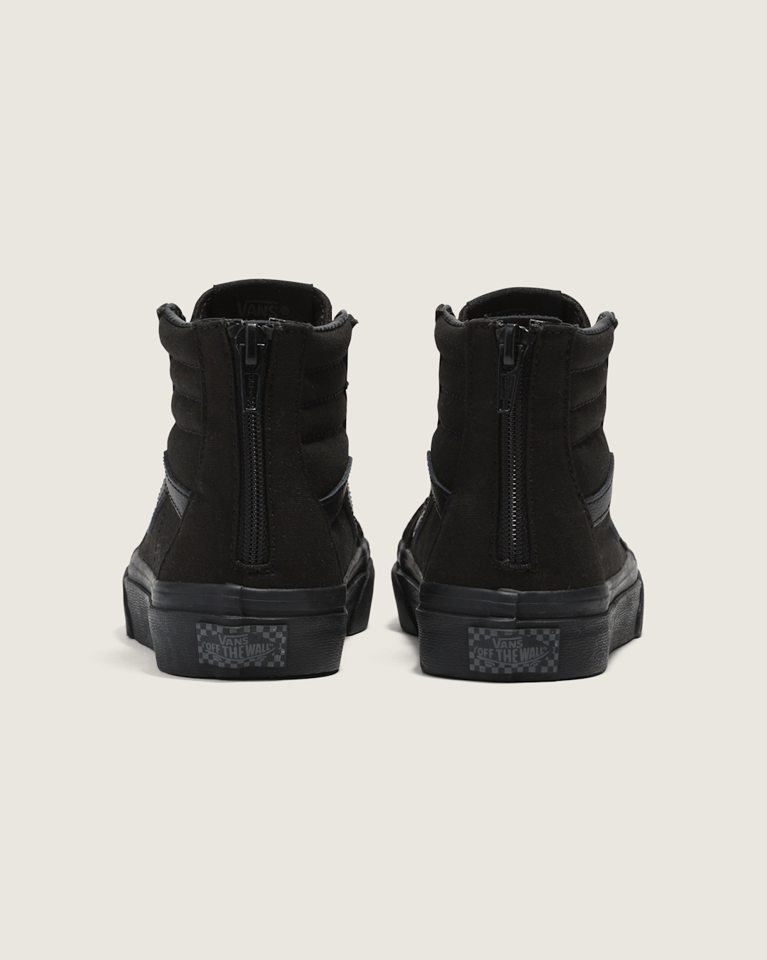 Little Kids Sk8-Hi Zip Checkerboard Shoe in Checkerboard Black / Black | Vans outlet