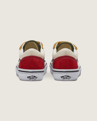 Little Kids Old Skool V Shoe in Red / Blue | Vans near me