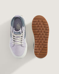 Little Kids Sk8-Hi Water Resistant Checkerboard Shoe in Lilac Mist Purple | Vans near me