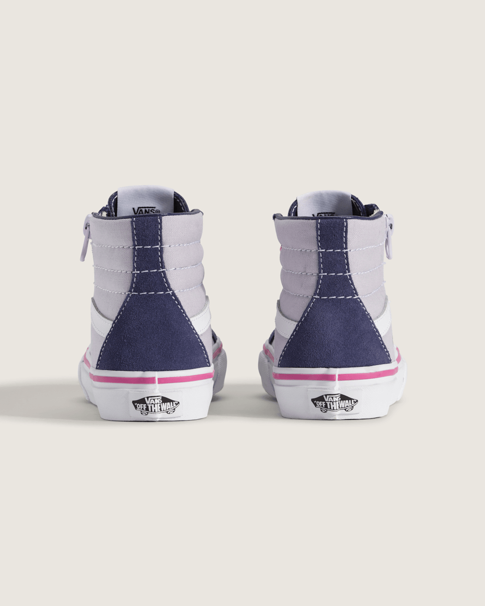 Little Kids Sk8-Hi Side Zip Shoe in Deep Twilight Blue / Lilac Mist | Vans discount