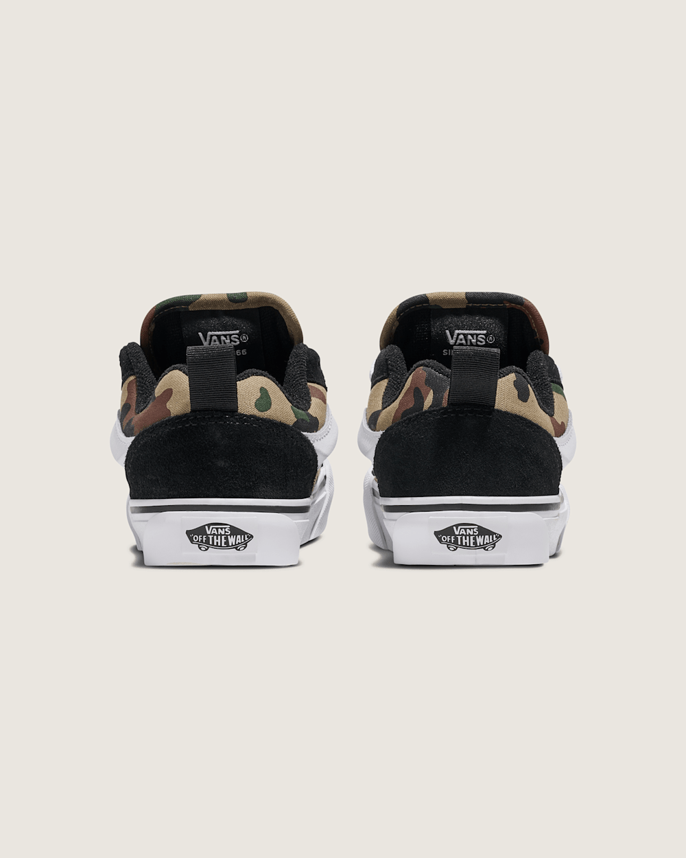 Little Kids Knu Skool Shoe in Camo Jungle Green | Vans sale