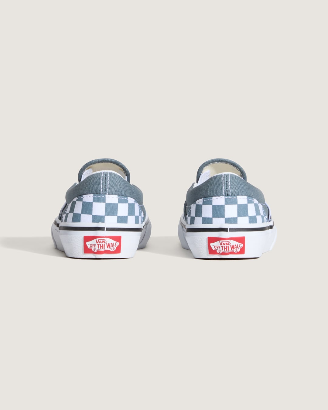 Little Kids Classic Slip-On Checkerboard Shoe in Checkerboard Stormy Weather Blue | Vans discount