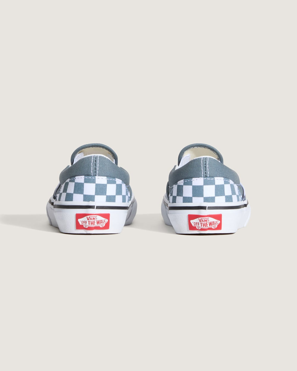 Little Kids Classic Slip-On Checkerboard Shoe in Checkerboard Stormy Weather Blue | Vans discount