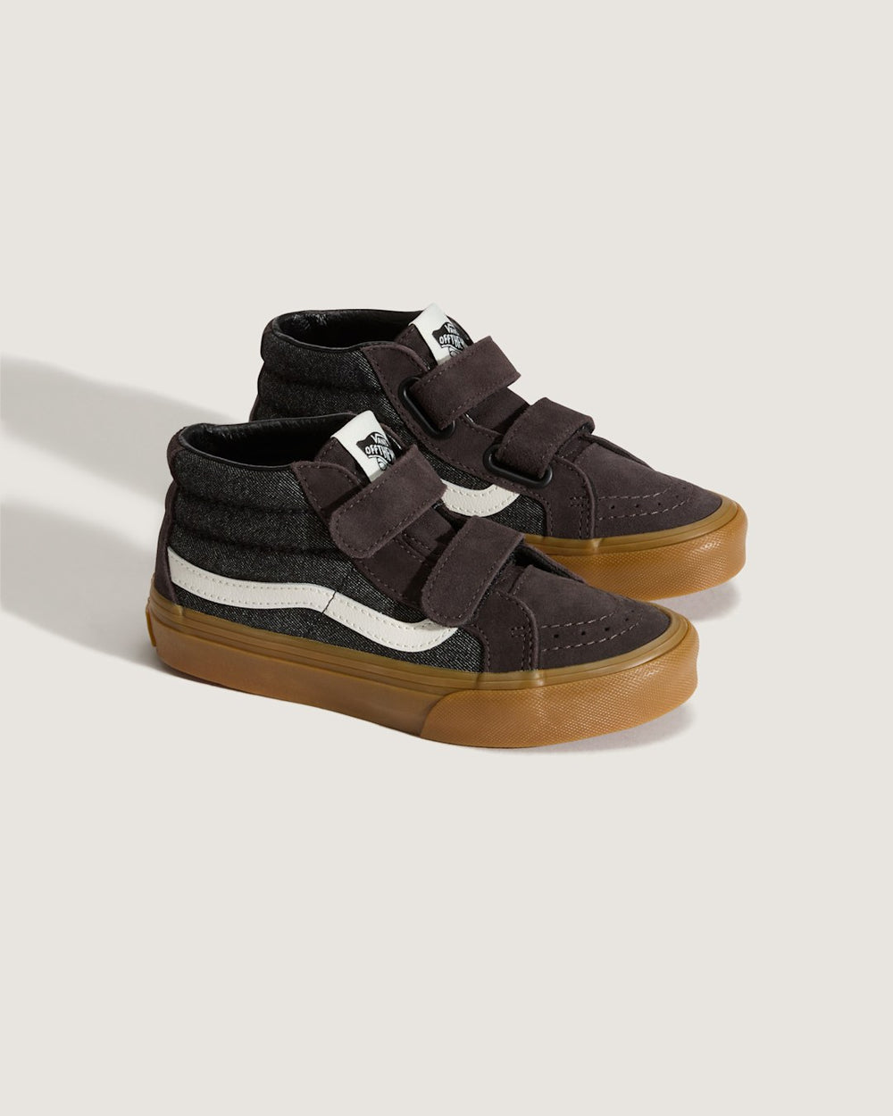 Little Kids Sk8-Mid V Shoe in Black | Vans on sale