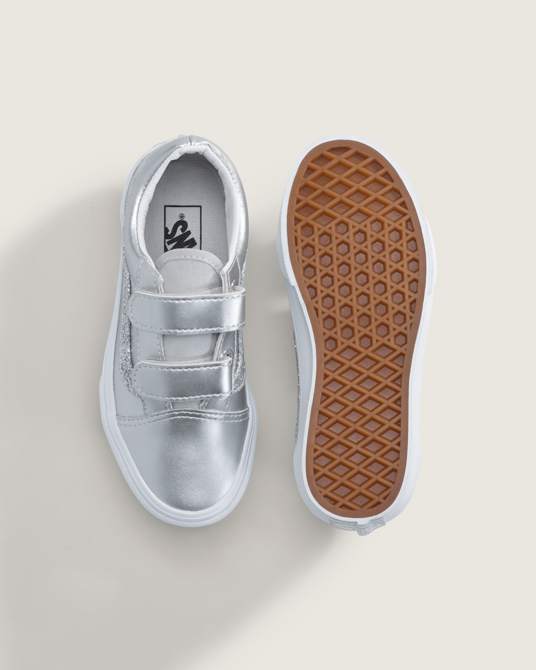 Little Kids Old Skool V Shoe in Dazzled Lunar Rock Grey | Vans discount
