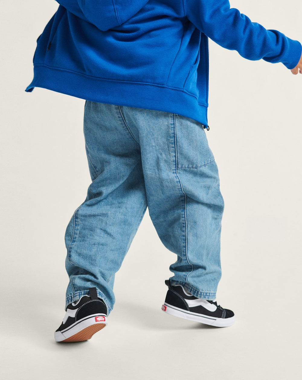 Toddler Knu Skool Shoe in Black / True White | Vans sale