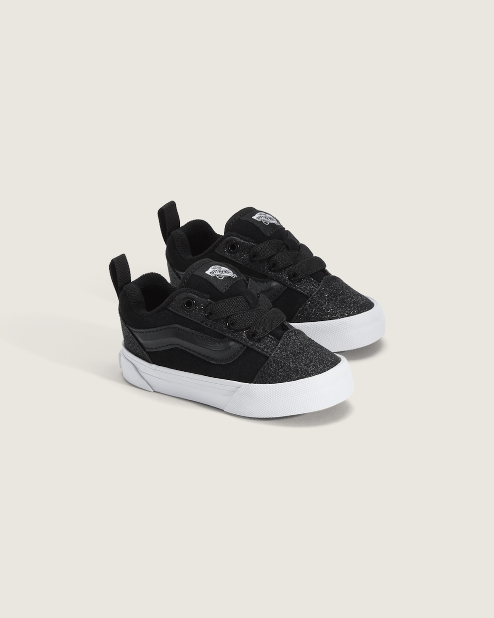 Toddler Knu Skool Shoe in Dazzled Black | Vans on sale