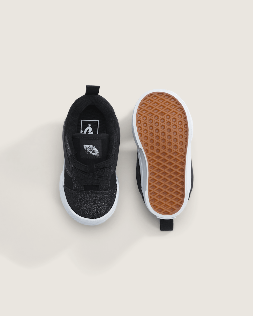 Toddler Knu Skool Shoe in Dazzled Black | Vans on sale
