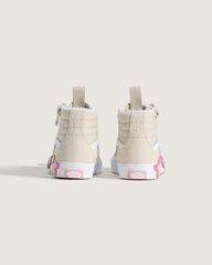 Toddler Sk8-Hi Side Zip Shoe in Beige | Vans sale