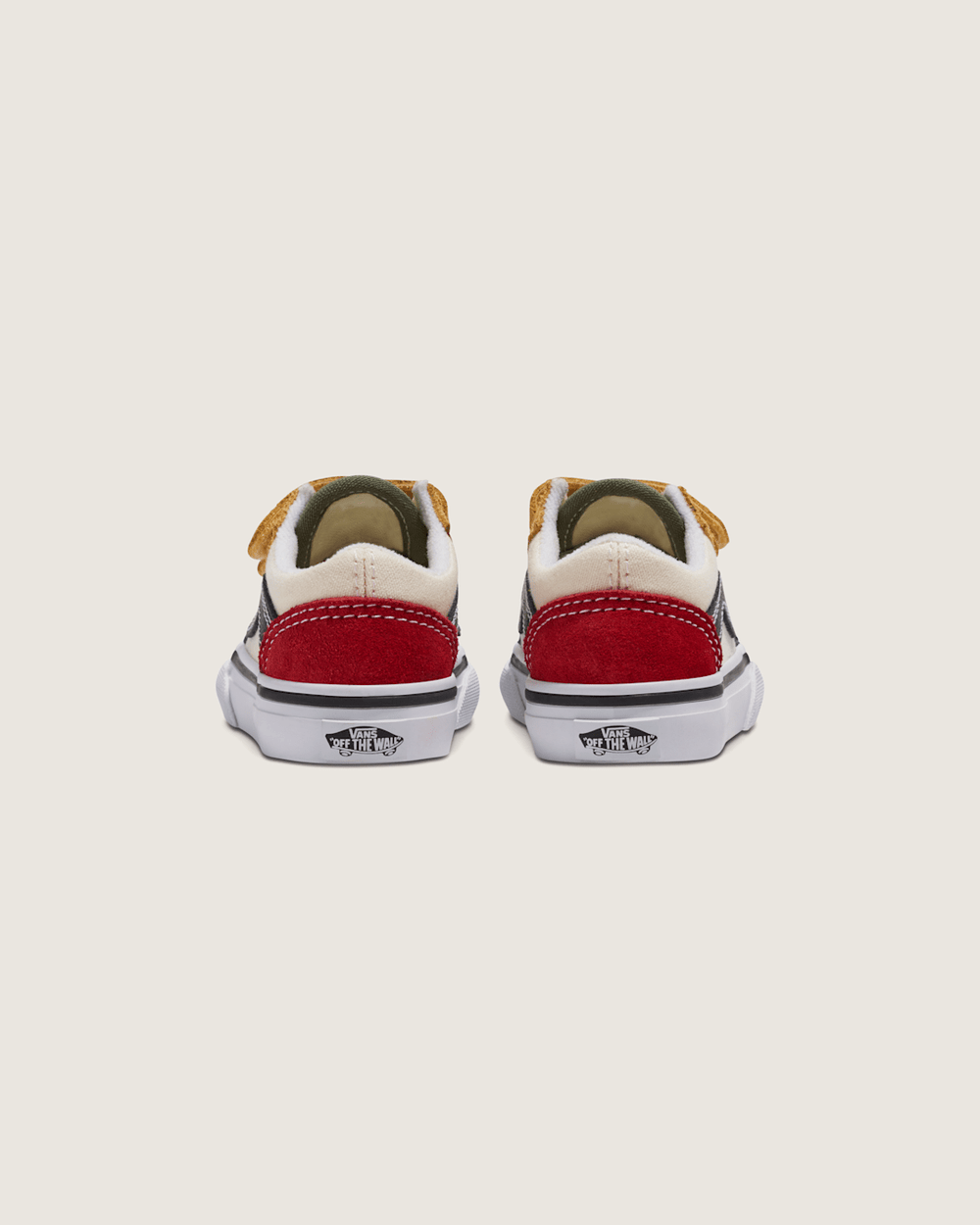 Toddler Old Skool V Shoe in Red / Blue | Vans discount