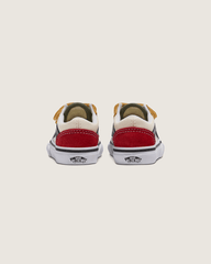 Toddler Old Skool V Shoe in Red / Blue | Vans discount