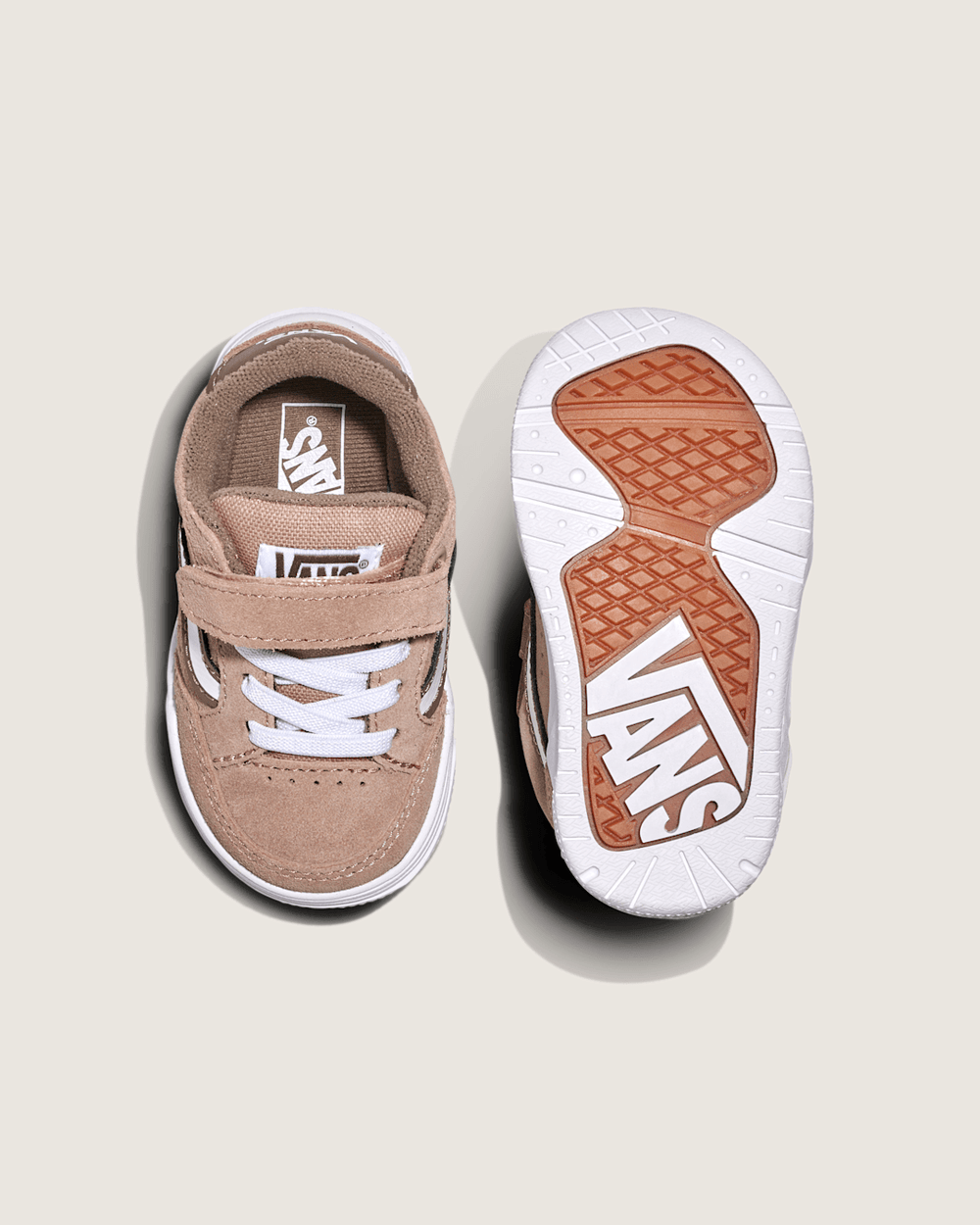 Toddler Hylane V Shoe in Warm Taupe Beige | Vans online