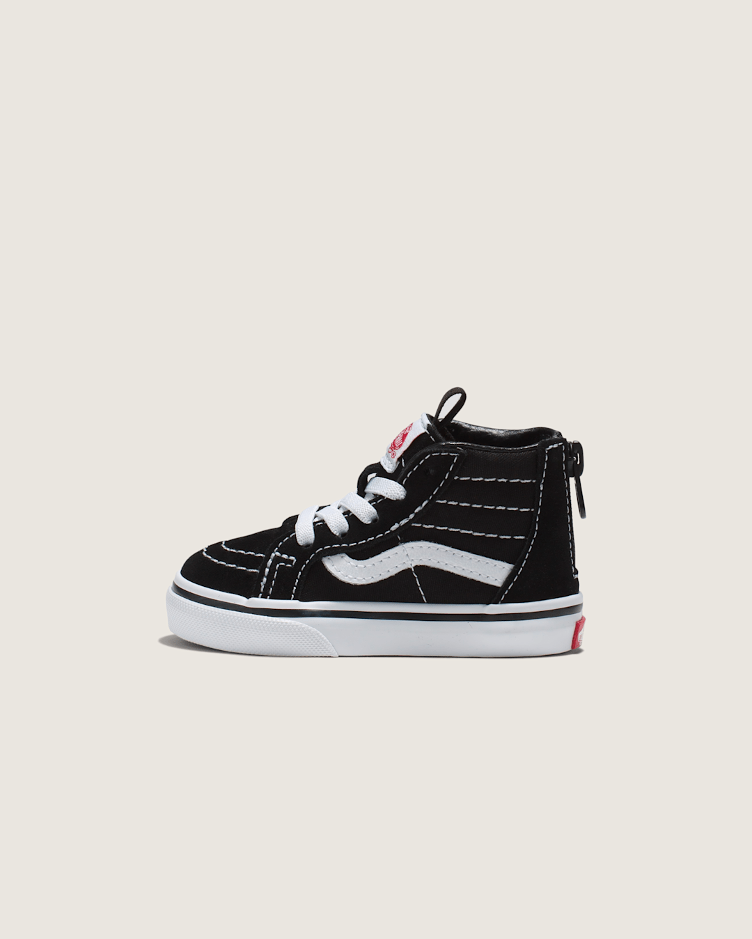 Toddler Sk8-Hi Zip Black/White Shoes | Vans outlet