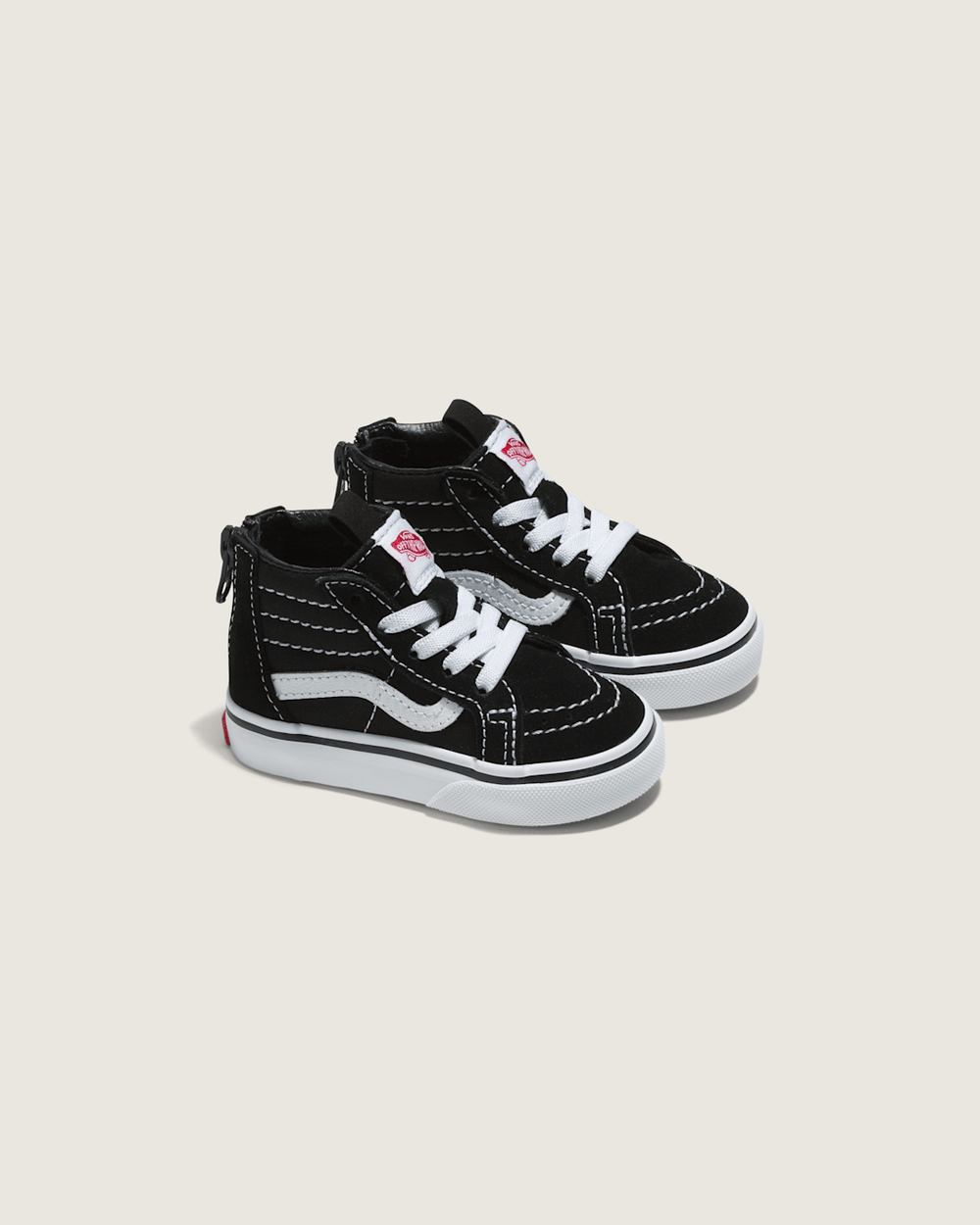 Toddler Sk8-Hi Zip Black/White Shoes | Vans outlet