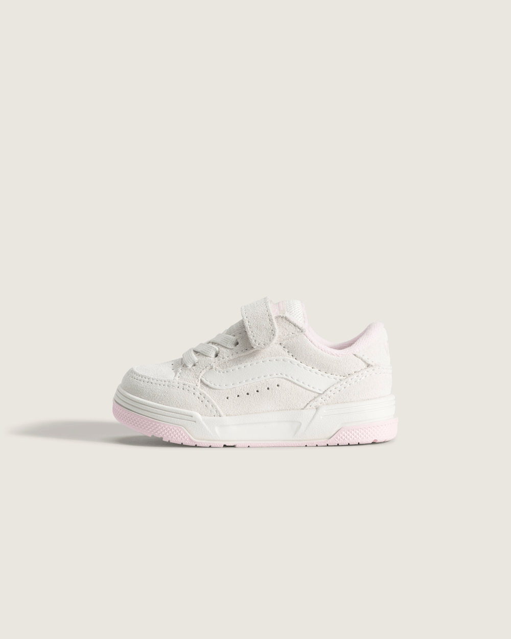 Toddler Hylane V Shoe in Marshmallow White / Pink | Vans on sale