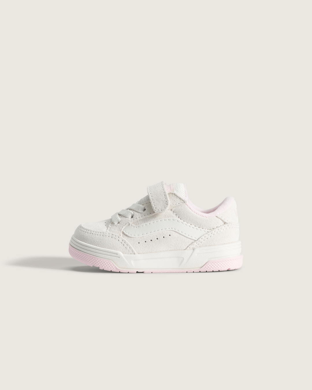 Toddler Hylane V Shoe in Marshmallow White / Pink | Vans on sale