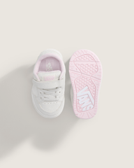 Toddler Hylane V Shoe in Marshmallow White / Pink | Vans on sale