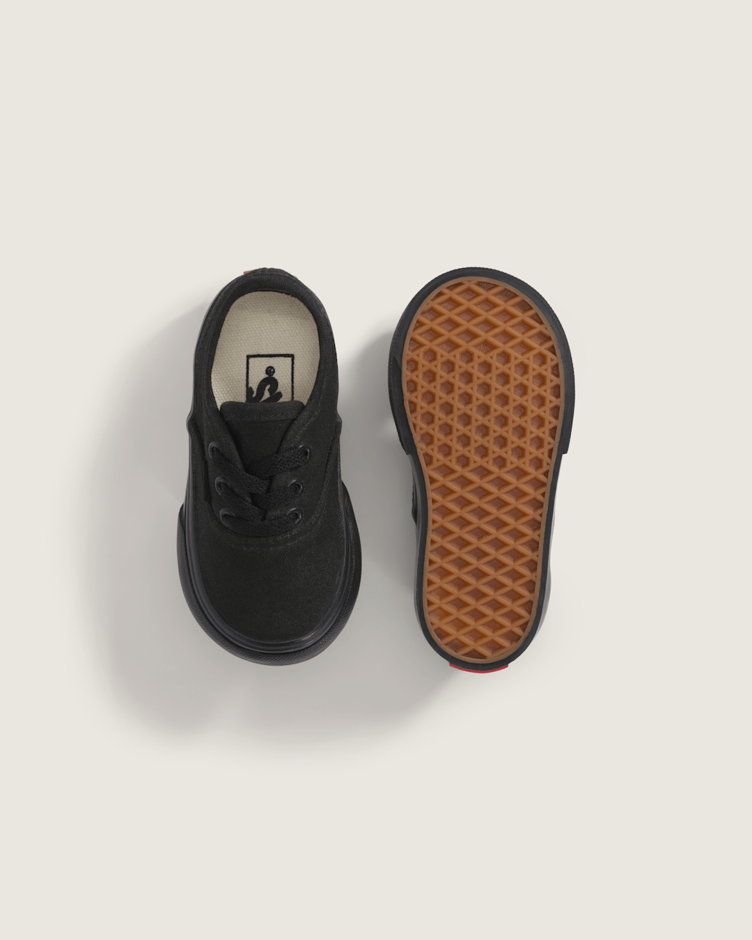 Toddler Authentic Black/Black Shoes | Vans online