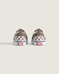 Toddler Slip-On V Checkerboard Shoe in Checkerboard Walnut Brown | Vans sale