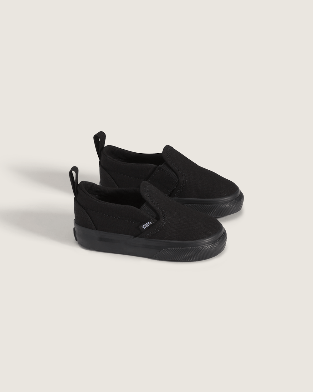 Toddler Slip-On V Black/Black Shoes | Vans online