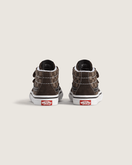Toddler Sk8-Mid V Checkerboard Shoe in Checkerboard Brown | Vans near me