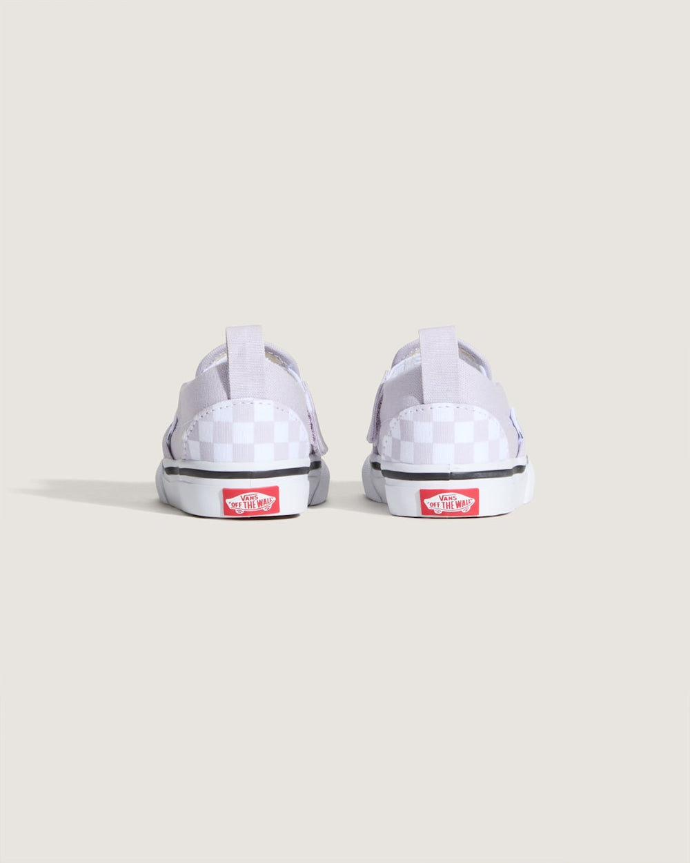 Toddler Classic Slip-On V Checkerboard Shoe in Checkerboard Lilac Mist Purple | Vans on sale