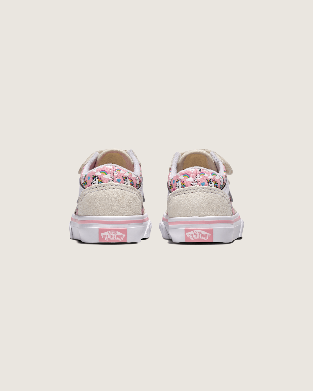 Toddler Old Skool V Unicorn Shoe in Unicorn White / Pink | Vans near me