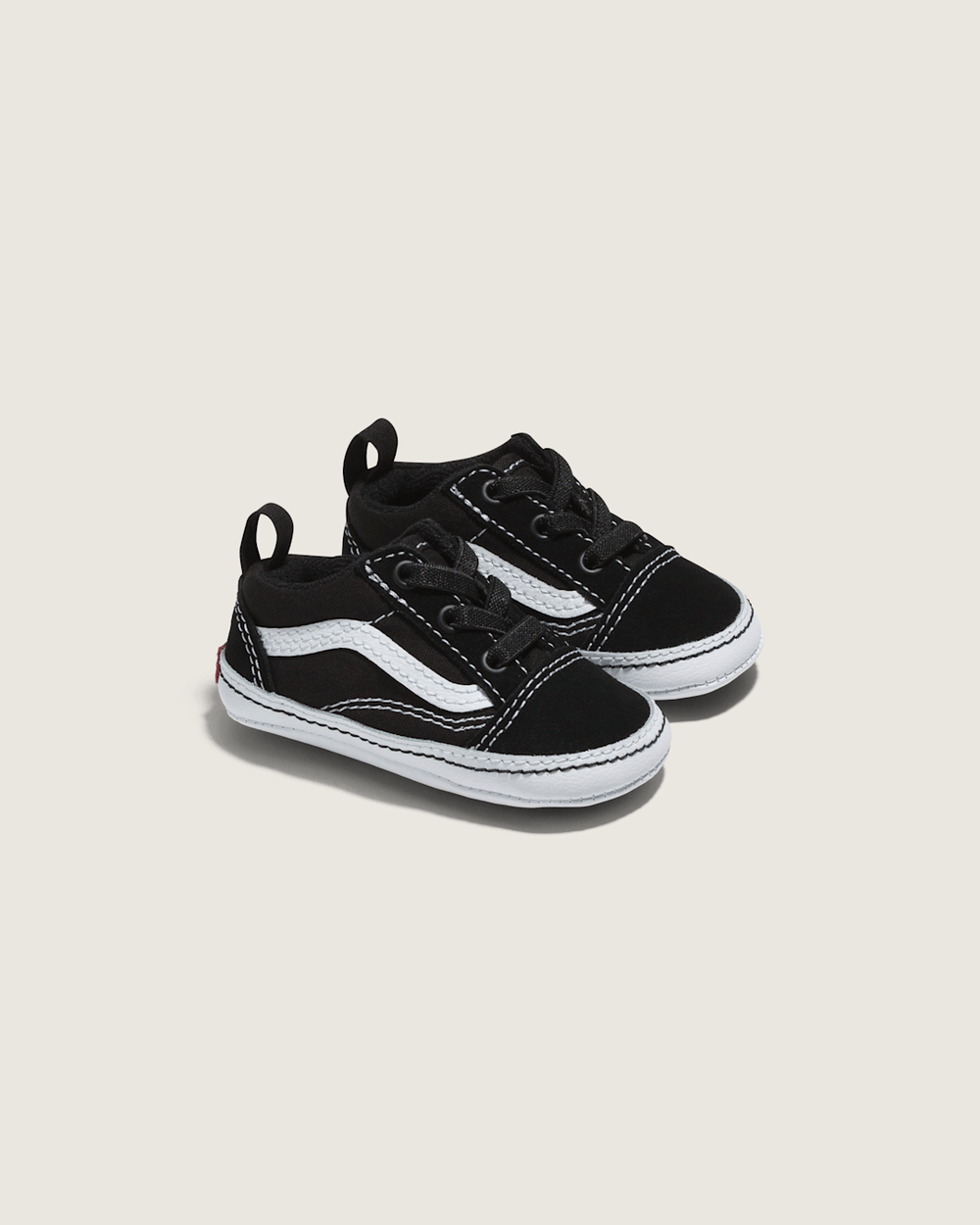 Infant Old Skool Crib Black/True White Shoes | Vans discount