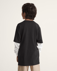 Kids Love Struck Thermal Twofer in Black | Vans outlet