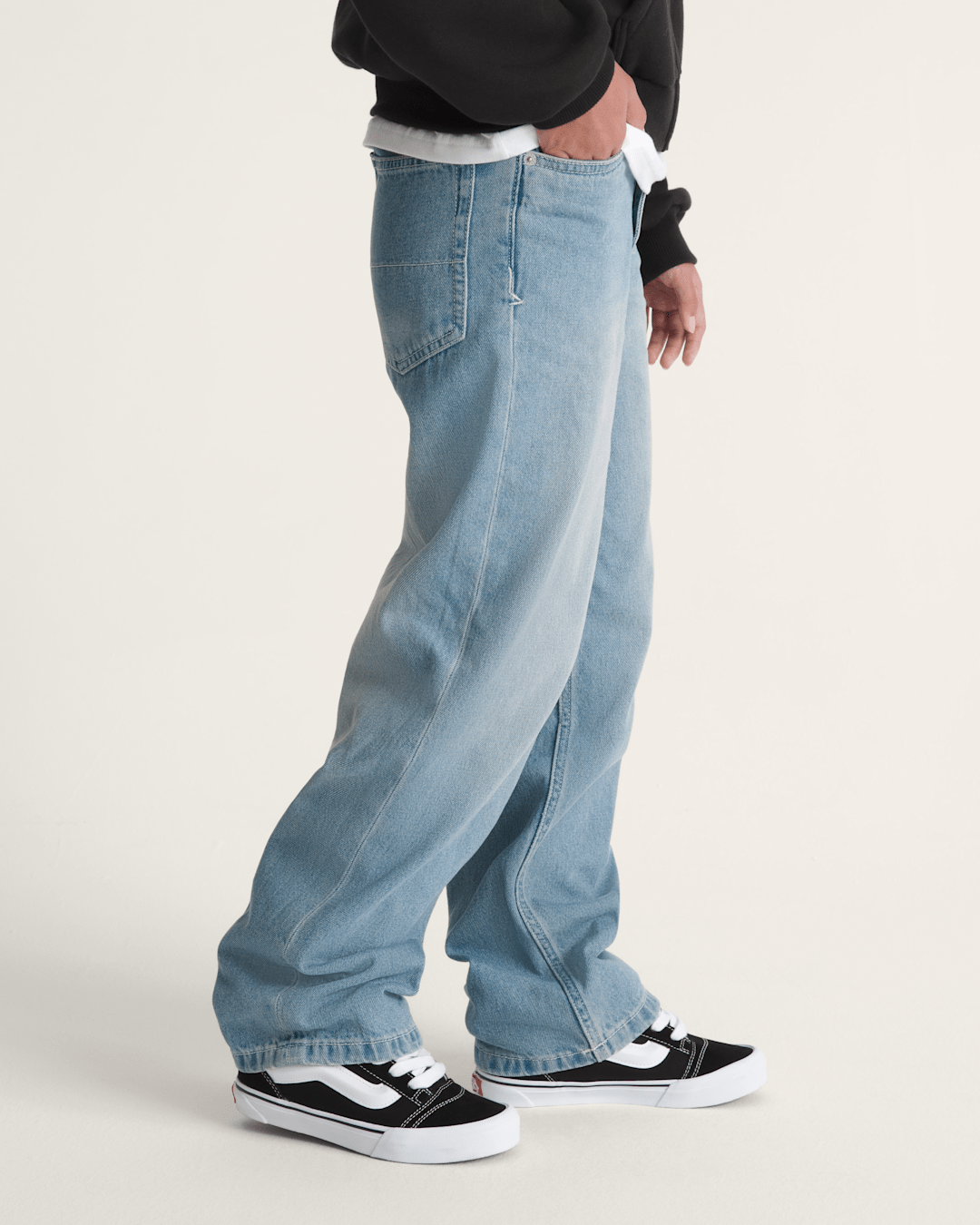 Kids Sirelle Puddle Pants in Stonewash Blue | Vans discount