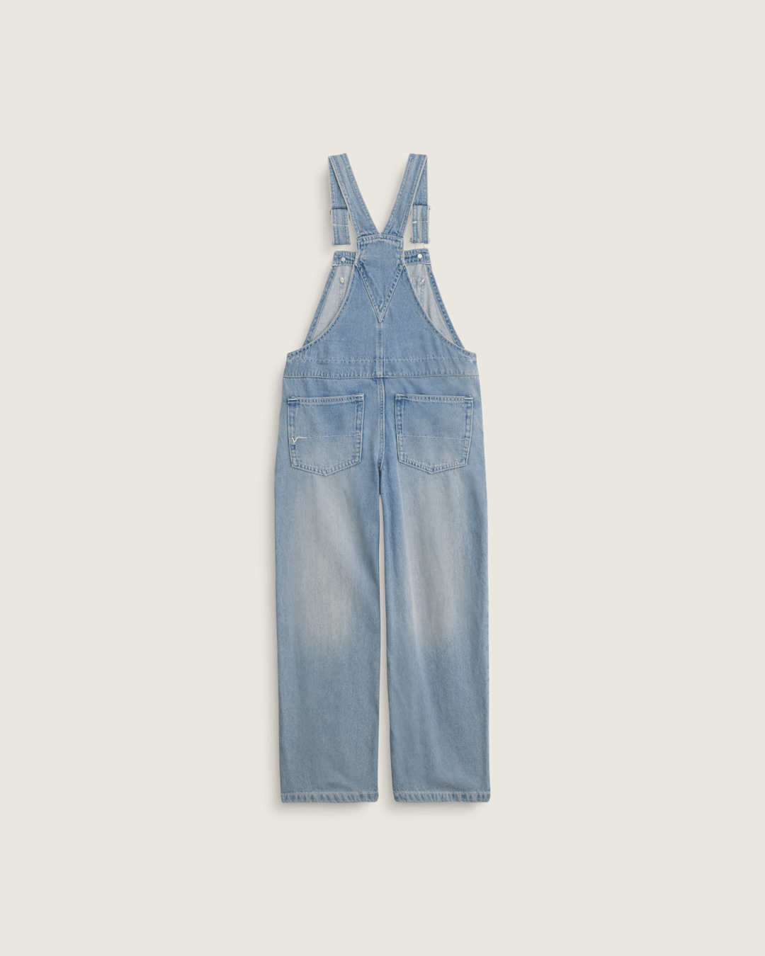 Kids Sirelle Denim Overalls in Stonewash Blue | Vans outlet