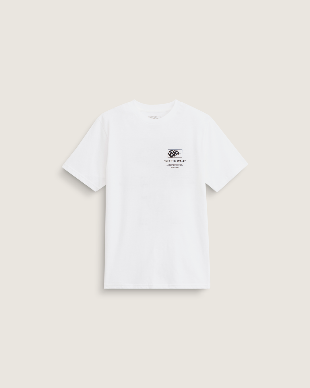 Kids Stacked Hi T-Shirt in White | Vans discount
