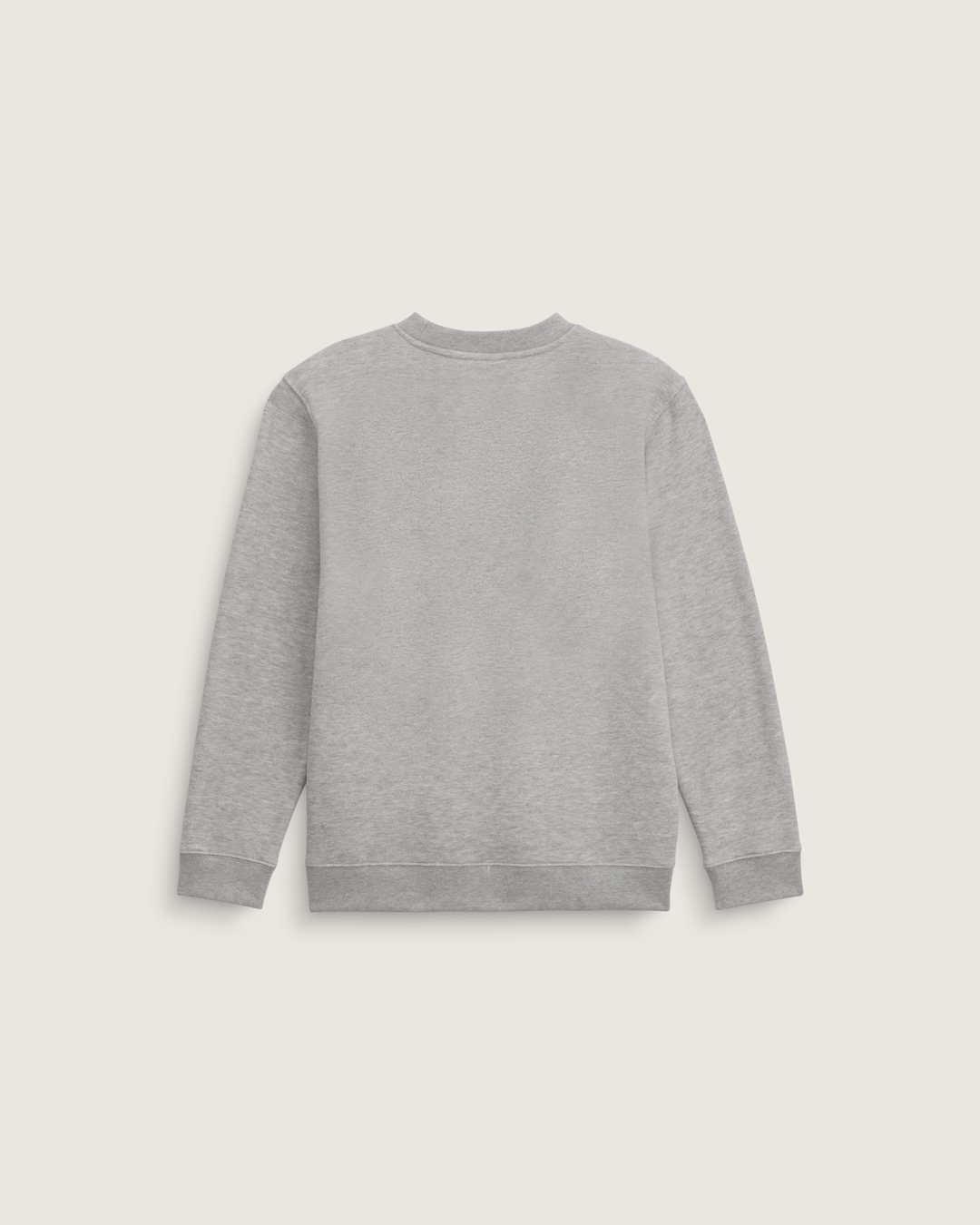 Kids Stretch Logo Crew Sweatshirt in Cement Heather Grey | Vans online