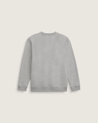 Kids Stretch Logo Crew Sweatshirt in Cement Heather Grey | Vans online