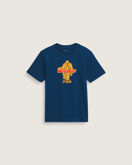 Kids Big Push T-Shirt in Deep Indigo Blue | Vans outlet