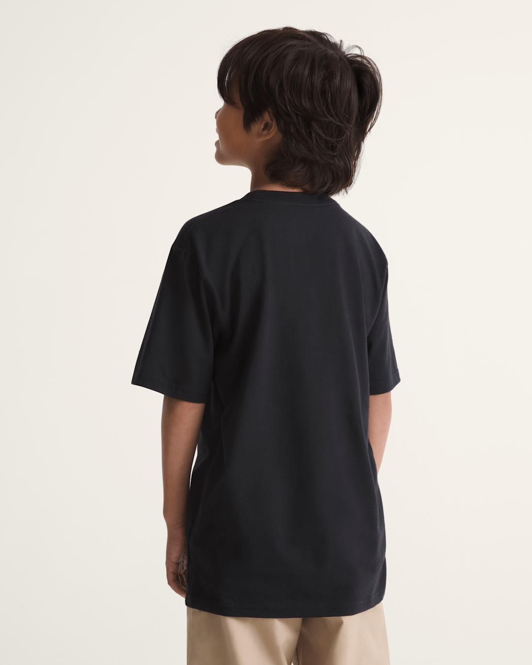Kids Stretch Logo T-Shirt in Black | Vans sale