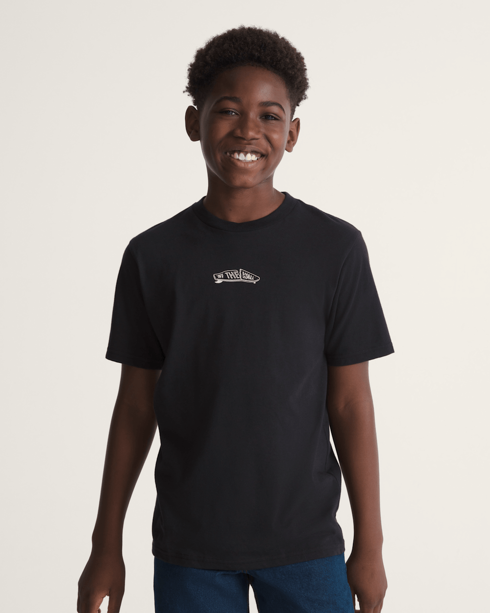 Kids Crestline T-Shirt in Black | Vans outlet