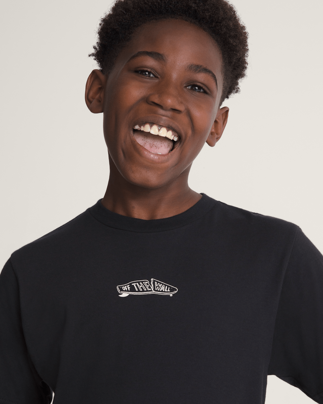 Kids Crestline T-Shirt in Black | Vans outlet