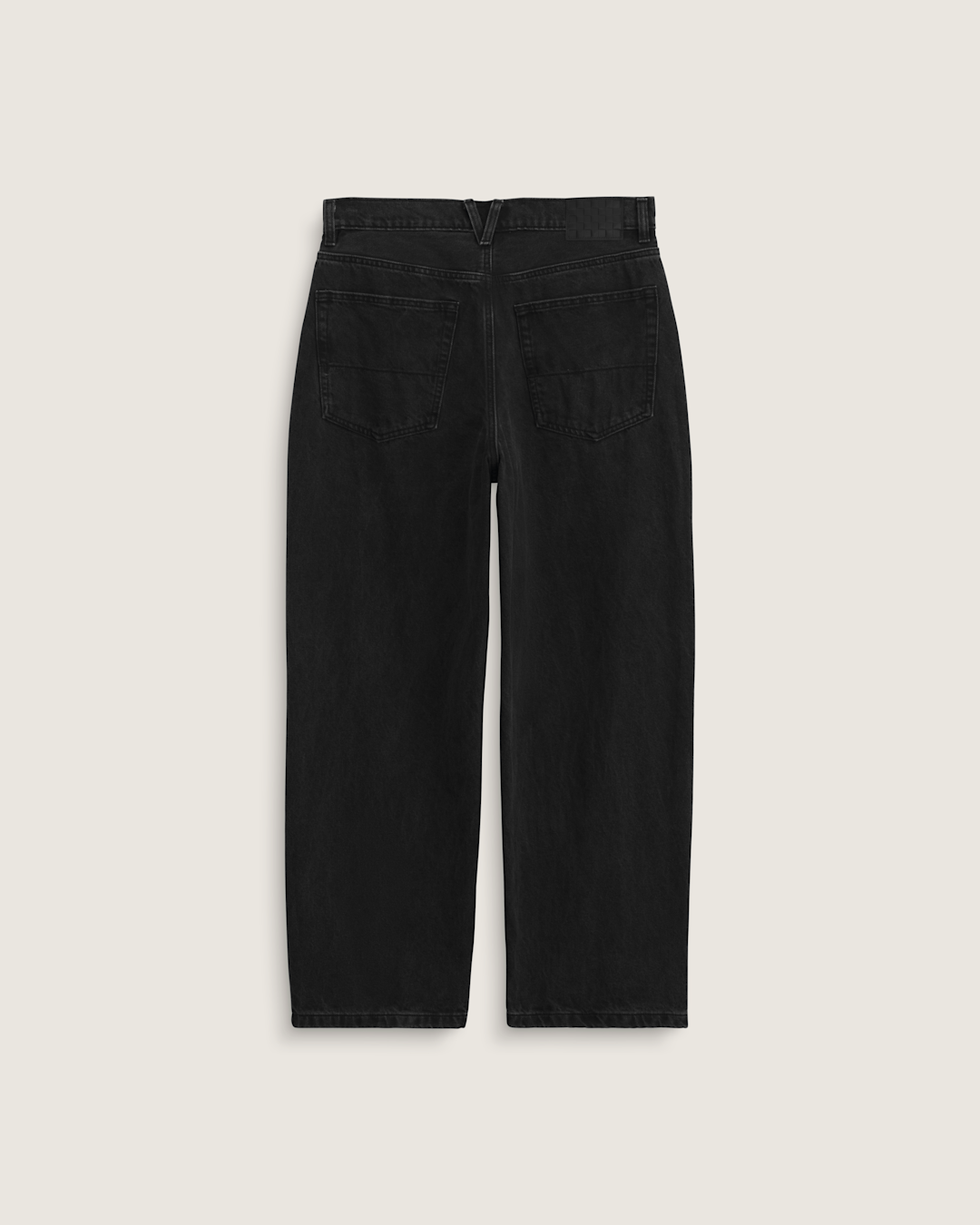 Kids Check-5 Loose Denim Pants in Stonewash Black | Vans near me