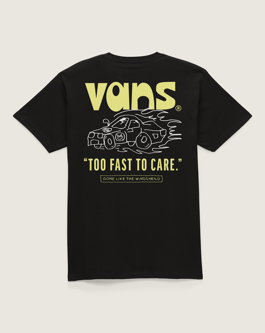 Kids Too Fast T-Shirt in Black | Vans sale