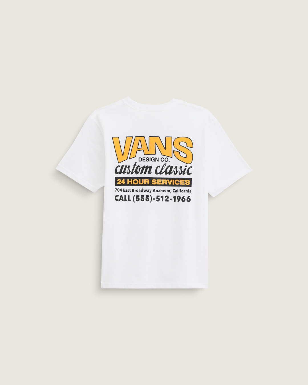Kids Shop Front T-Shirt in White | Vans online